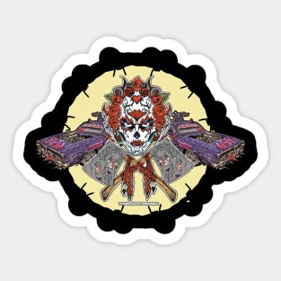 curves and bullets , the penny dreadful saga Sticker